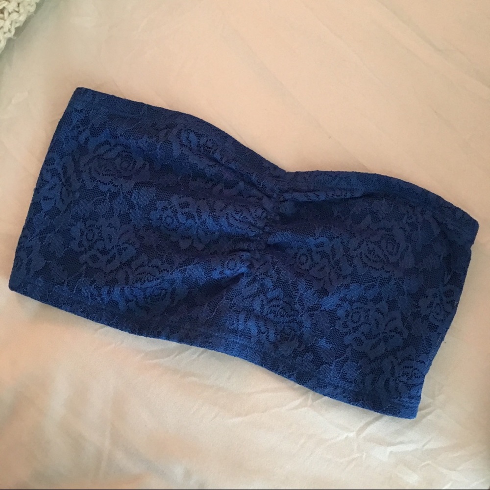 Blue Lace Bandeau by Decree